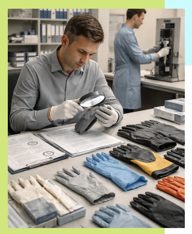 Сертификация перчаток и средств защиты продукции в Реже