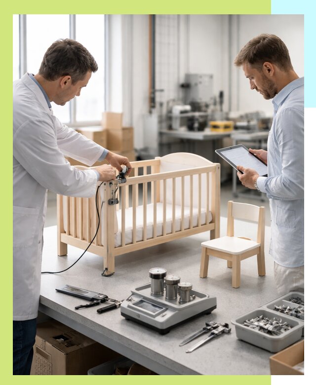 Сертификация детской мебели и проверка безопасности в Реже