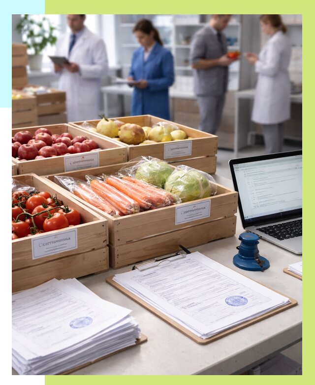 Сертификация овощей и фруктов в Реже от 9310 р. | Алешин-Реж