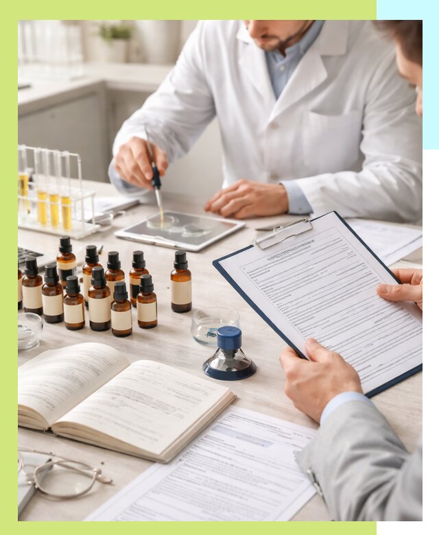 Сертификация эфирных масел и документация качества в Реже