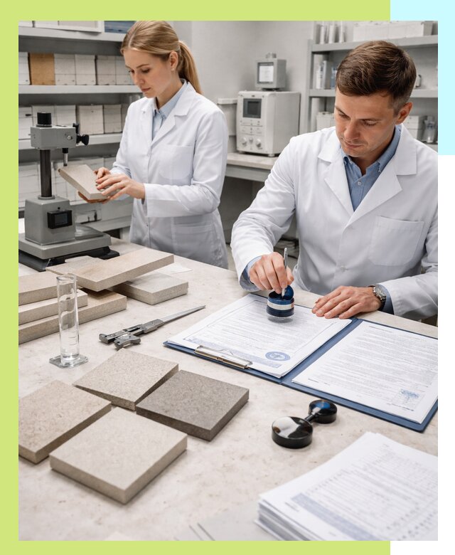 Сертификация плитки и керамики в Реже с документами