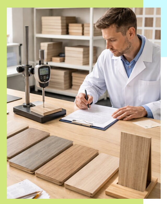 Сертификация ламината с испытаниями и оформлением документов в Реже