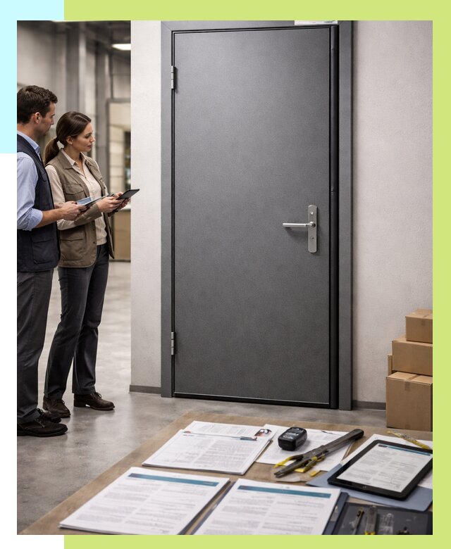 Сертификация противопожарных дверей в Реже от 9858 р. | Алешин-Реж