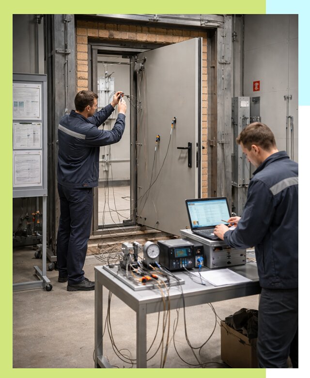 Сертификация противопожарных дверей в Реже по ГОСТ и ТР