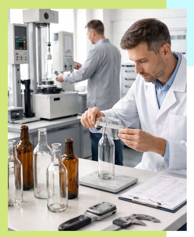 Сертификация стеклянных бутылок и сопутствующей упаковки в Реже