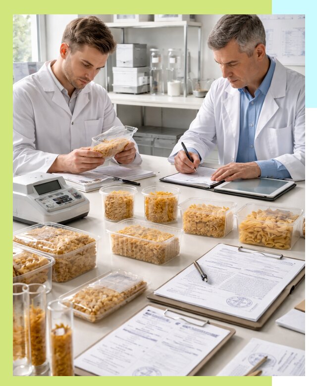 Сертификация макаронных изделий и технологической документации в Реже