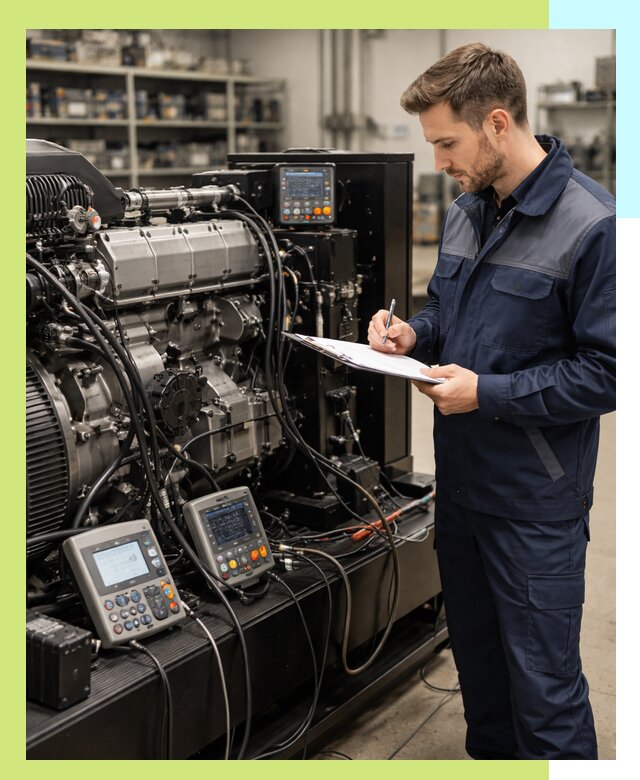 Сертификация дизельных генераторов и их оборудования в Реже