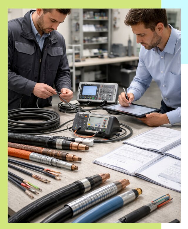 Сертификация кабеля и электропроводки в Реже под ключ