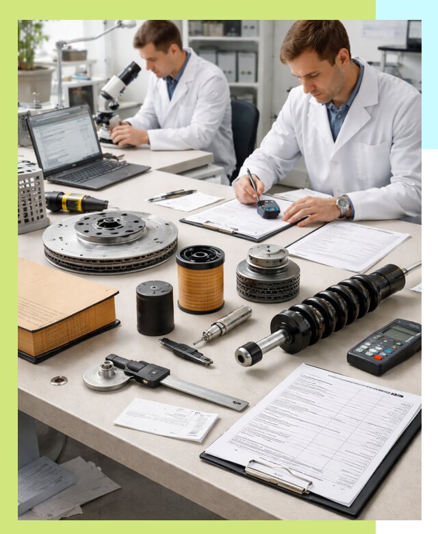 Сертификация автозапчастей и комплектующих в Реже по ГОСТ