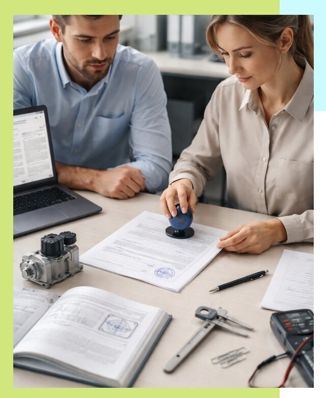 Выдача паспорта изделия и техническая экспертиза продукции в Реже