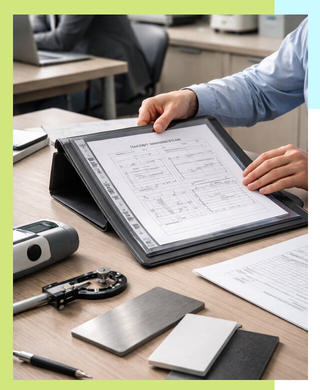 Оформление паспорта материала для продукции в Реже