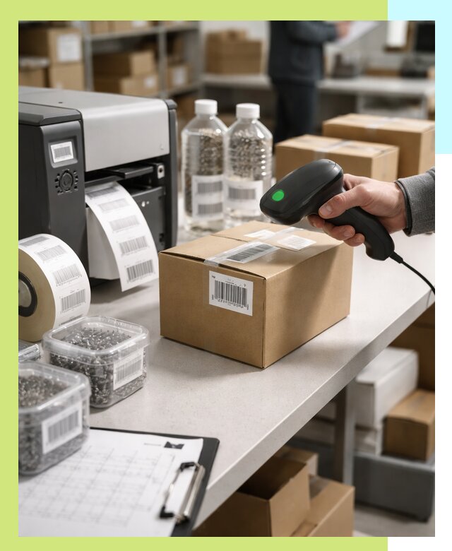 Штрихкодирование продукции и маркировка для продажи в Реже