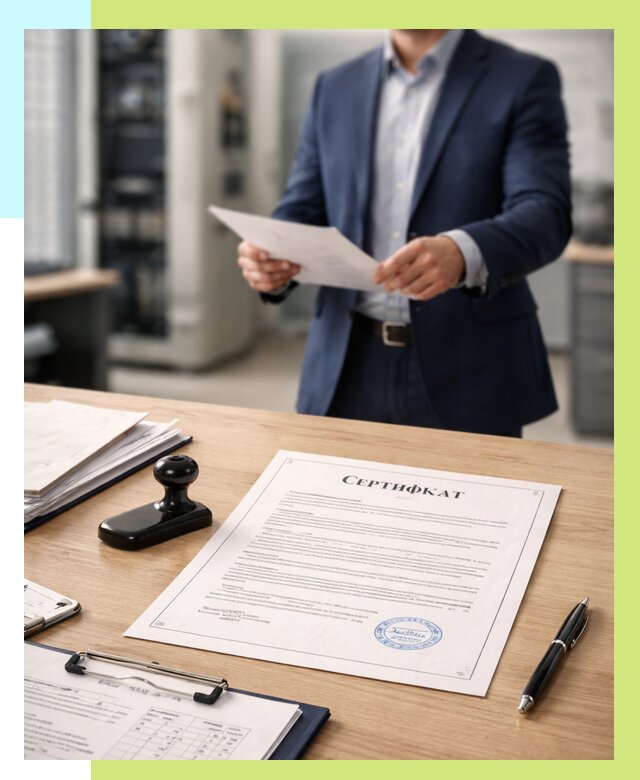 Сертификат на оборудование в Реже от 16430 р. | Алешин-Реж