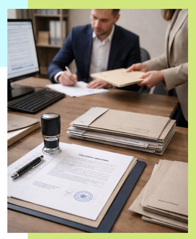 Отказное письмо для таможни в Реже от 3286 р, Алешин-Реж