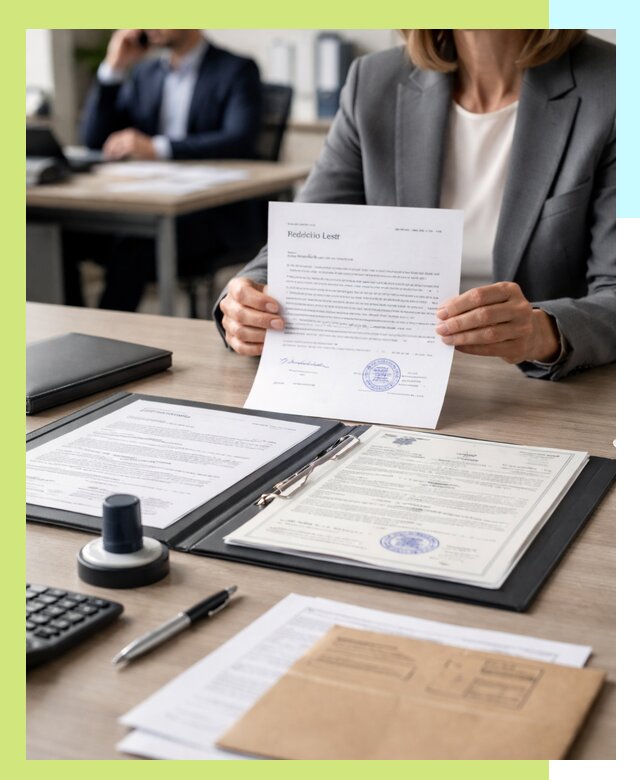 Оформление отказного письма для таможни в Реже с сопровождением