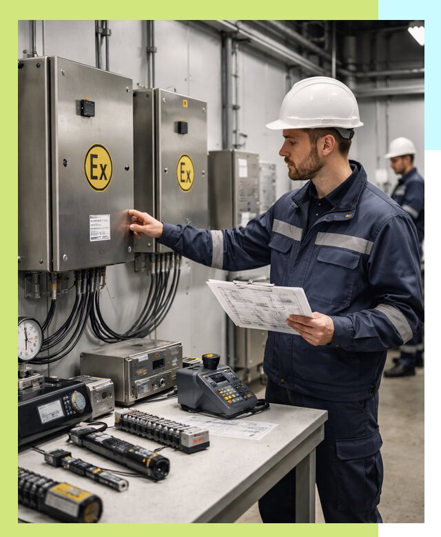 Сертификат взрывозащиты промышленного оборудования в Реже