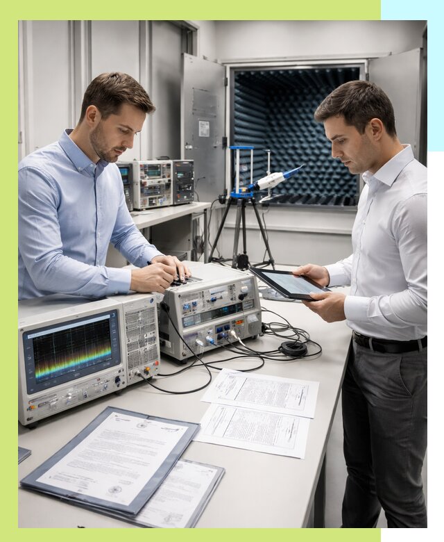 Оформление и выдача сертификата ЭМС для продукции в Реже