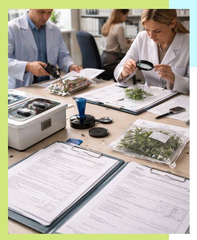 Оформление карантинного сертификата для растений в Реже