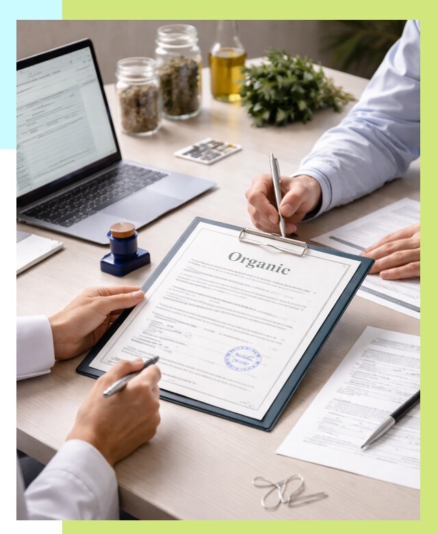 Оформление сертификат органик в Реже от 32859 р. | Алешин-Реж