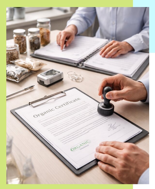 Получение органик сертификата для продукции в Реже