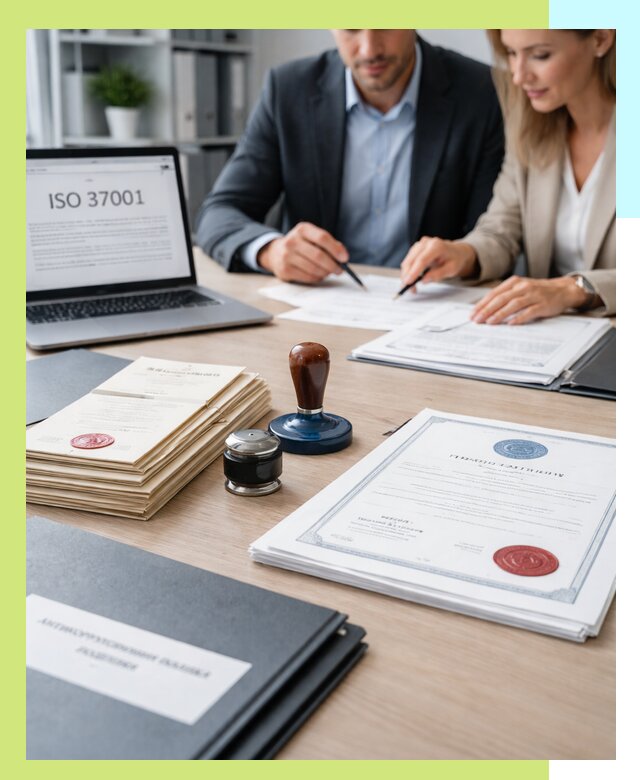 Получение сертификата ISO 37001 по системе борьбы с коррупцией в Реже