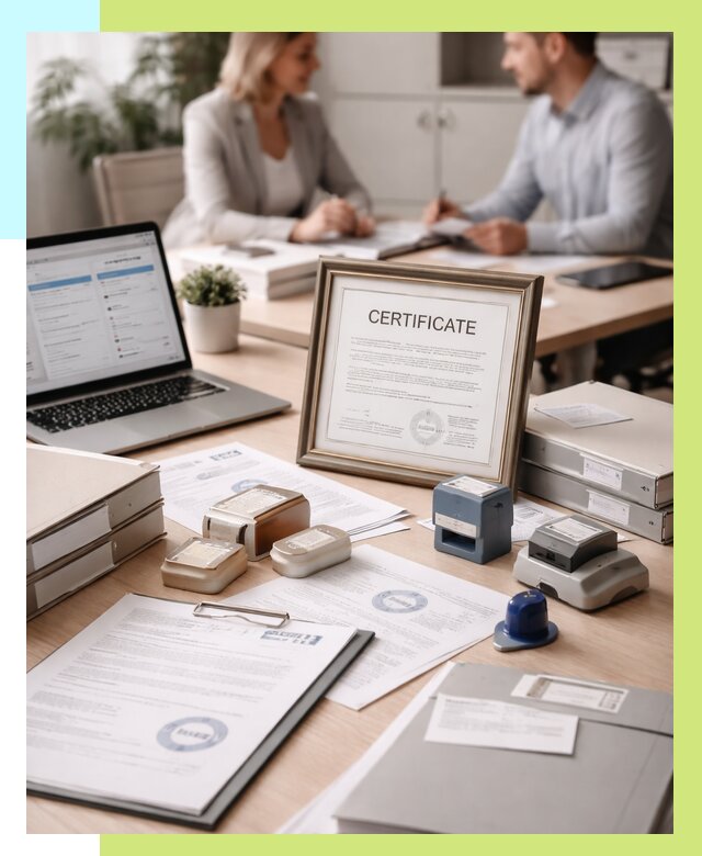 Сертификация компании в Реже от 49289 р. | Алешин-Реж — заказ